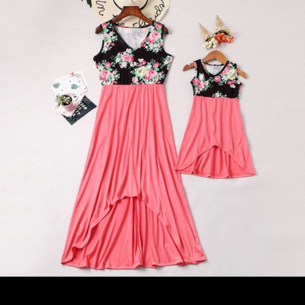 Matching mommy and me dress